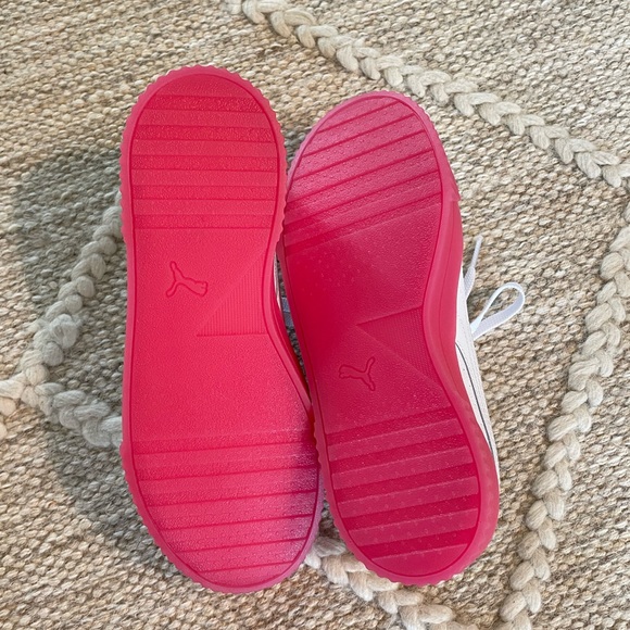 Puma Sneakers with Pink Platform - Picture 4 of 5